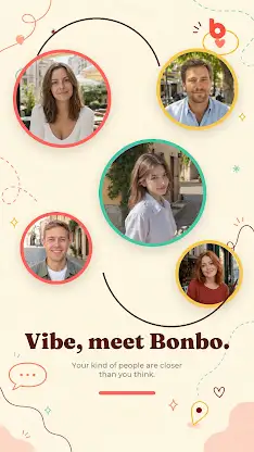 Bonbo: Swipe & Spark screenshot 1
