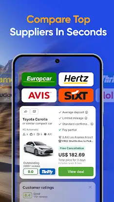EconomyBookings Car Rental screenshot 2