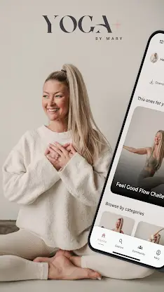 Yoga+ Daily Stretching By Mary screenshot 1