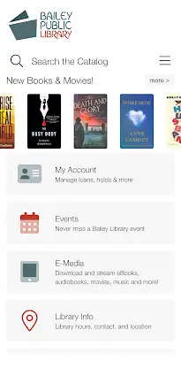Bailey Public Library screenshot 1