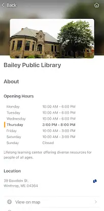 Bailey Public Library screenshot 5