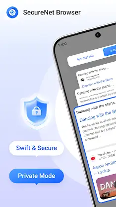 SecureNet Browser:Swift & Safe screenshot 1