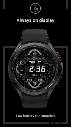 BRN002 Digital Watch Face screenshot 6