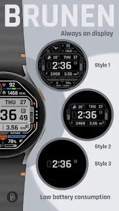 BRN010 Retro Digital Watchface screenshot 8