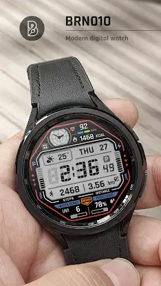 BRN010 Retro Digital Watchface screenshot 4