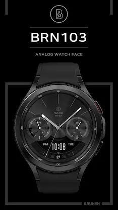 BRN103 Minimal Watch Face screenshot 2