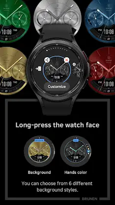 BRN103 Minimal Watch Face screenshot 4