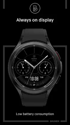 BRN103 Minimal Watch Face screenshot 6