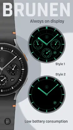 BRN108 Minimal Watch Face screenshot 8