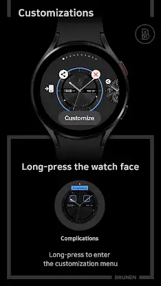 BRN112 Analog Watch Face screenshot 4