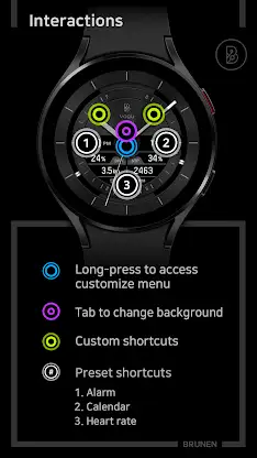 BRN112 Analog Watch Face screenshot 5
