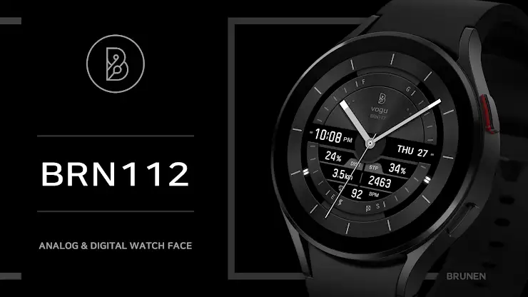 BRN112 Analog Watch Face screenshot 1