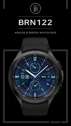 BRN122 Analog Watch Face screenshot 2