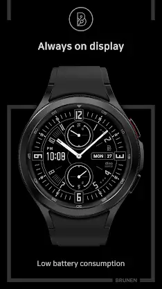 BRN122 Analog Watch Face screenshot 6
