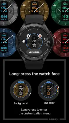 BRN137 Minimal Watch Face screenshot 4