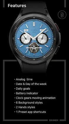BRN138 Classic Watch Face screenshot 3
