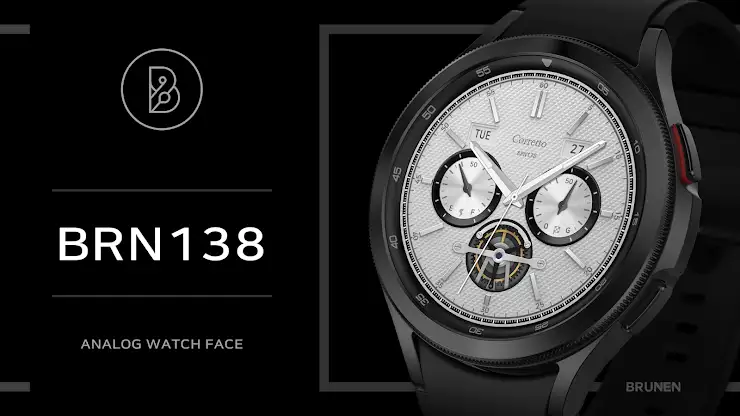 BRN138 Classic Watch Face screenshot 1