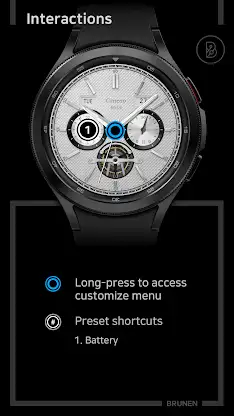 BRN138 Classic Watch Face screenshot 5