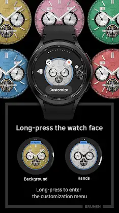 BRN138 Classic Watch Face screenshot 4