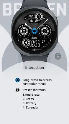 BRN192 Minimal Watch Face screenshot 6