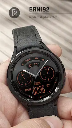 BRN192 Minimal Watch Face screenshot 4