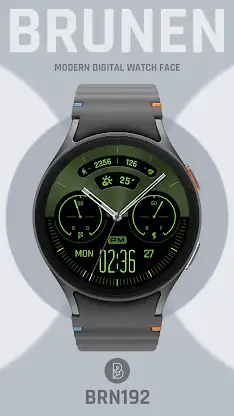 BRN192 Minimal Watch Face screenshot 2