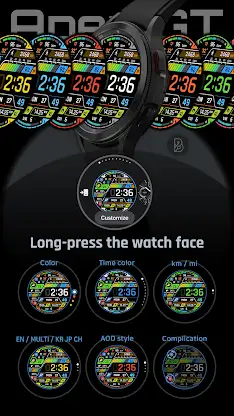 BRN218 Racing Watch Face screenshot 7