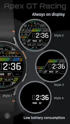 BRN218 Racing Watch Face screenshot 8