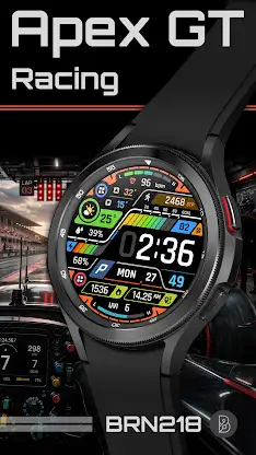 BRN218 Racing Watch Face screenshot 1