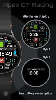 BRN219 Racing Watch Face screenshot 8