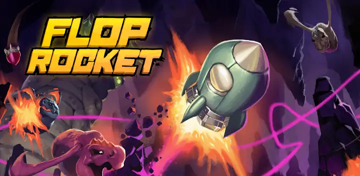 Flop Rocket — Android game banner