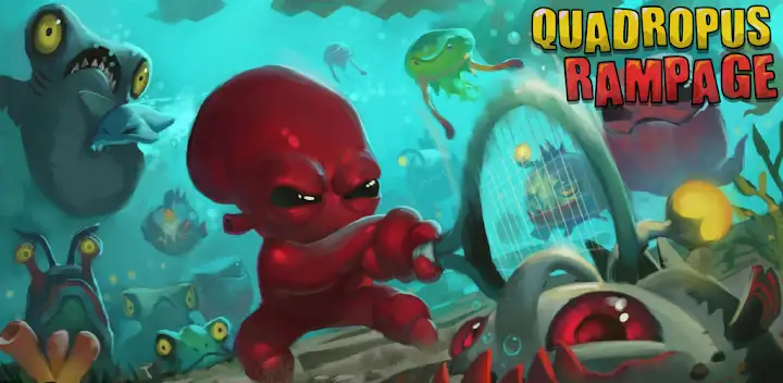 Quadropus Rampage — Android game banner