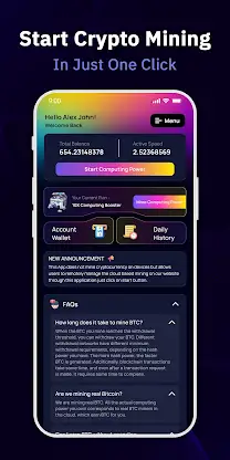 Bitcoin Mining Crypto Miner screenshot 2