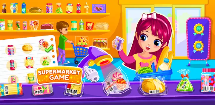 Supermarket Game — Android game banner