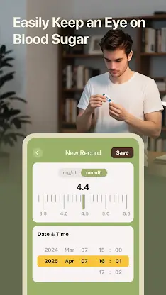 Health Master-Blood Sugar& BP screenshot 4