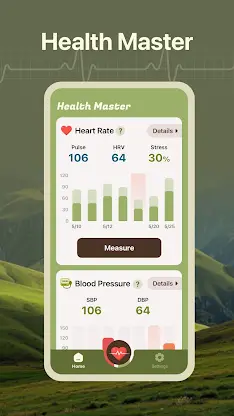 Health Master-Blood Sugar& BP screenshot 1