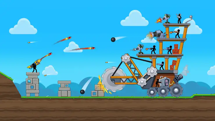 BoomZooka: Rocket Puzzles screenshot 4
