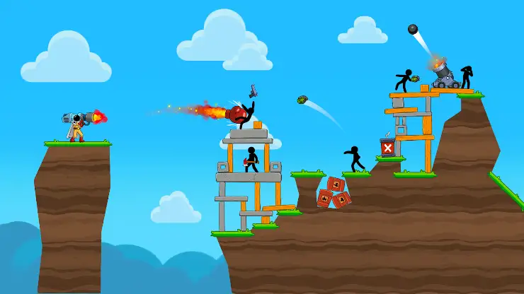 BoomZooka: Rocket Puzzles screenshot 5