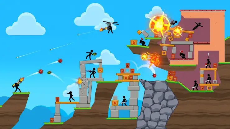 BoomZooka: Rocket Puzzles screenshot 3