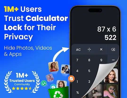Calculator Lock - Hide App screenshot 1