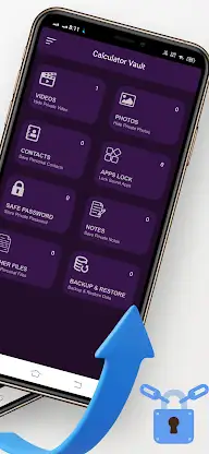 App Locker Secret Calculator screenshot 2
