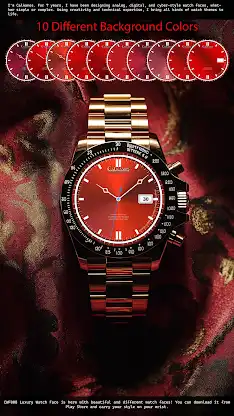 CWF 008 Luxury Watch Face screenshot 3