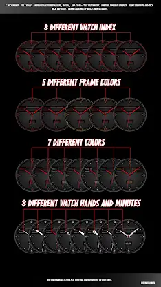 Grill Metal Watch Face CWF013 screenshot 3