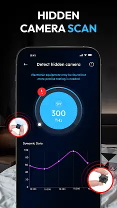 Hidden Camera Scan & Detect screenshot 1