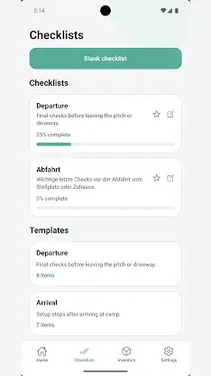 Camper Checkliste screenshot 3