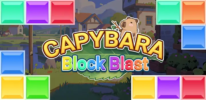 Capybara Block Blast — Android game banner