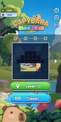Capybara Block Blast screenshot 1