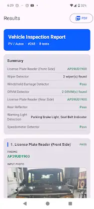 CaRPM Lane Inspection screenshot 3
