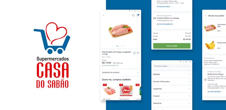 Casa do Sabão — Android app banner