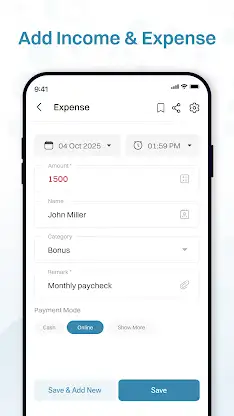 Cash Book : Expense Tracker screenshot 2